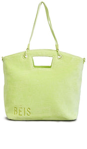 BEIS The Terry Tote in Green