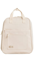 BEIS The Expandable Backpack in Beige