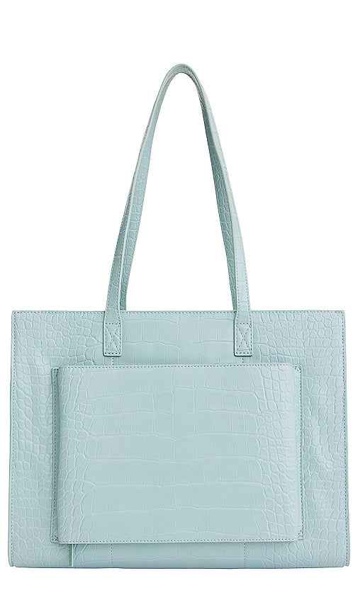 BEIS Croc Work Tote in Slate