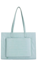 BEIS Croc Work Tote in Slate