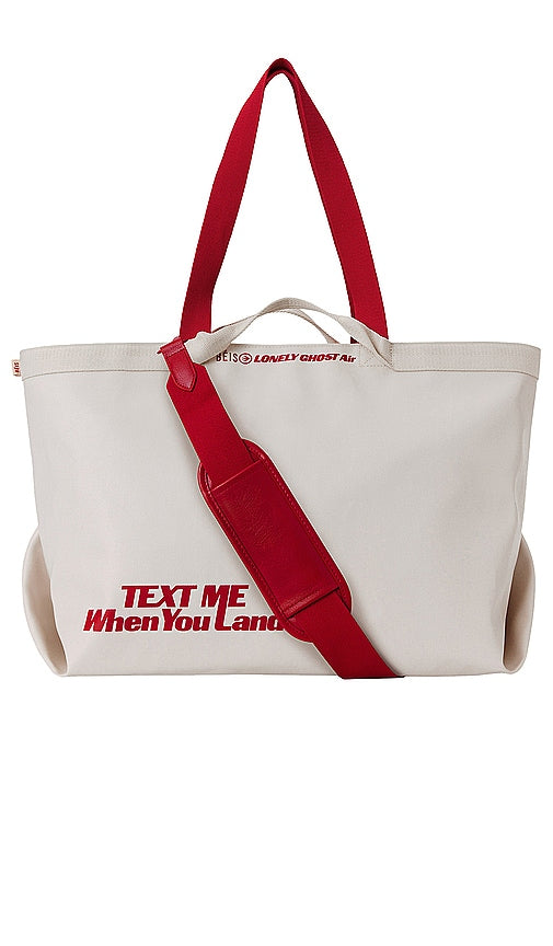 BEIS The Travel Tote in Ivory