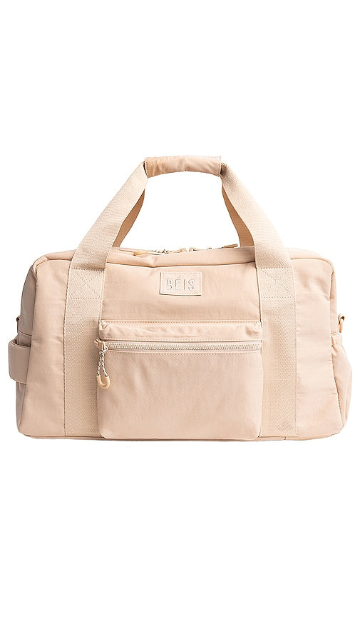 BEIS The Sport Duffle in Beige