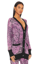 HEMANT AND NANDITA Short Cardigan in Purple