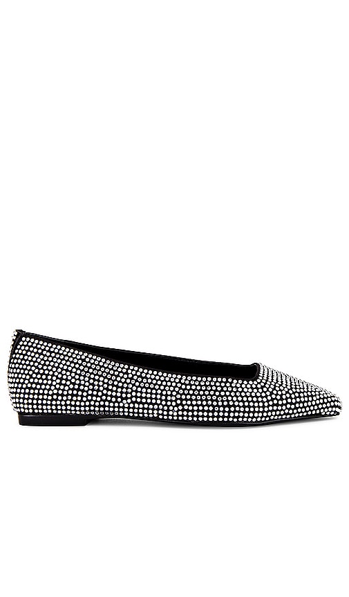 BLACK SUEDE STUDIO Aria Flat in Black - BLACK SUEDE STUDIO Aria Flat en Noir - 黑色麂皮 STUDIO Aria 黑色平底鞋 - SCHWARZES WILDLEDER STUDIO Aria Flat in Schwarz - BLACK SUEDE STUDIO 아리아 플랫 컬러 - STUDIO IN CAMOSCIO NERO Aria Flat in nero