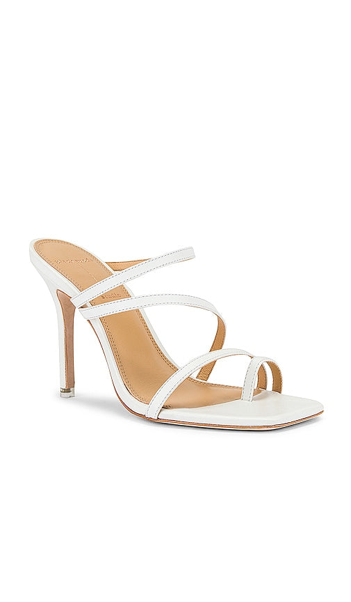BLACK SUEDE STUDIO Cindy Sandal in White