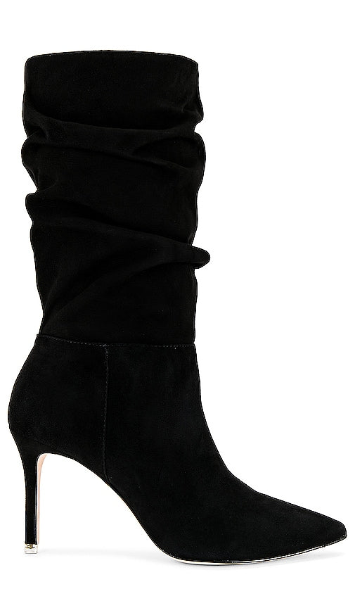 BLACK SUEDE STUDIO Geni Boot in Black - BLACK SUEDE STUDIO Geni Boot en Noir - 黑色麂皮 STUDIO Geni 黑色靴子 - BLACK SUEDE STUDIO Geni Boot in Schwarz - BLACK SUEDE STUDIO 제니 부츠블랙 색상 - Stivale Geni STUDIO IN CAMOSCIO NERO in nero