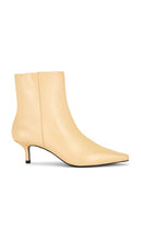 BLACK SUEDE STUDIO Harlow 50 Boot in Yellow | Custard Ankle Boots for Women