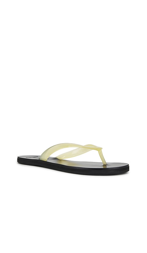 BLACK SUEDE STUDIO Jeli Flat in Lemon