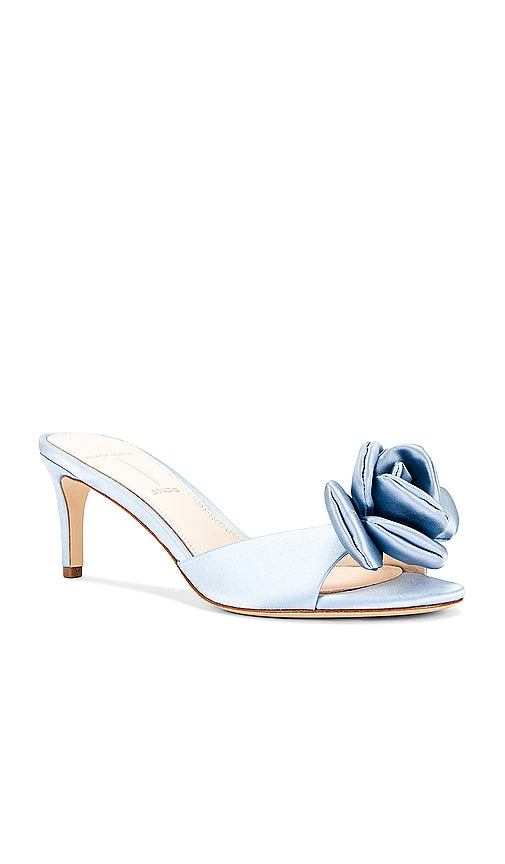 BLACK SUEDE STUDIO Josey 65 Sandal in Blue