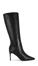 BLACK SUEDE STUDIO Kath 80 Boot in Black | Black Black Boots for Women