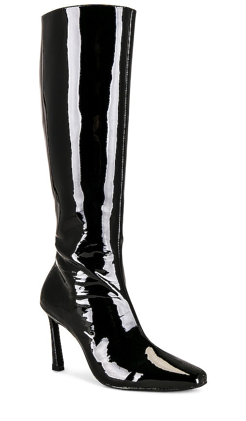 BLACK SUEDE STUDIO Liz Boot in Black