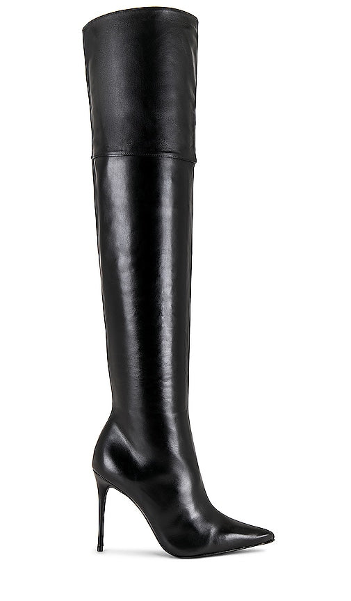 BLACK SUEDE STUDIO Lola Boot in Black - BLACK SUEDE STUDIO Botte Lola en Noir - 黑色麂皮 STUDIO Lola 黑色靴子 - BLACK SUEDE STUDIO Lola Stiefel in Schwarz - BLACK SUEDE STUDIO Lola 부츠블랙 색상 - Stivale Lola STUDIO IN CAMOSCIO NERO in nero