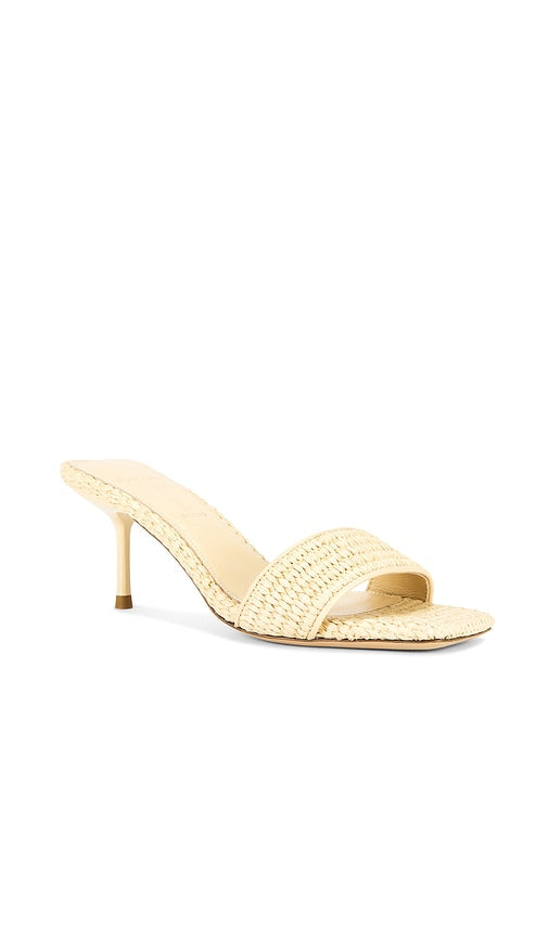 BLACK SUEDE STUDIO Poppy 65 Mule in Neutral