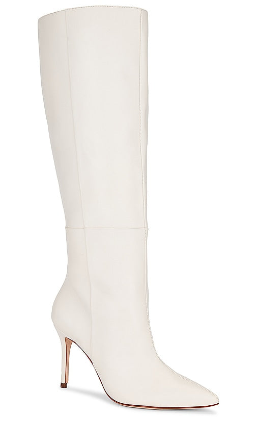 BLACK SUEDE STUDIO Tory Boot in Cream