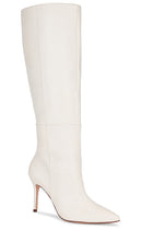 BLACK SUEDE STUDIO Tory Boot in Cream