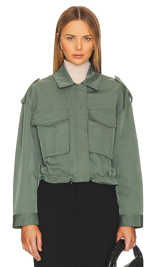 BLANKNYC Cargo Jacket in Green