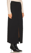 BLANKNYC Denim Maxi Skirt in Black