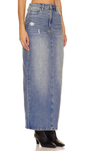 BLANKNYC Denim Maxi Skirt in Blue