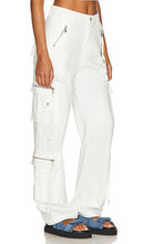 BLANKNYC Franklin Rib Cage Oversized Pant in Cream