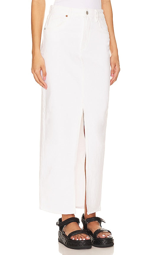 BLANKNYC Maxi Skirt in White