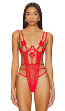 BLUEBELLA Brigitte Wired Bodysuit in Red - BLUEBELLA Body à armatures Brigitte en rouge - BLUEBELLA Brigitte 红色连体紧身衣 - BLUEBELLA Brigitte Bügel-Body in Rot - BLUEBELLA Brigitte 와이어드 바디수트 - BLUEBELLA Brigitte Body con ferretto in rosso