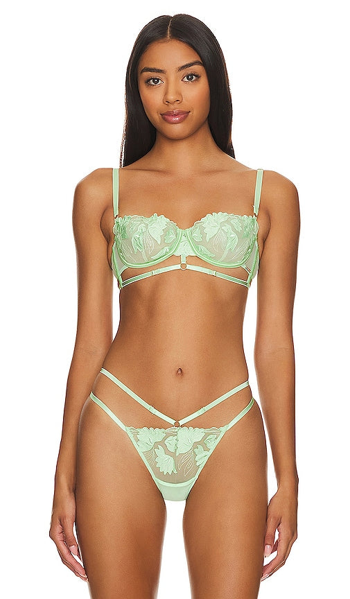 BLUEBELLA Isla Wired Bra in Mint - BLUEBELLA - Isla - Soutien-gorge à armatures - Menthe - BLUEBELLA Isla 薄荷色钢圈文胸 - BLUEBELLA Isla Bügel-BH in Mint - BLUEBELLA 이슬라 와이어드 브라(민트) - Reggiseno con ferretto BLUEBELLA Isla color menta