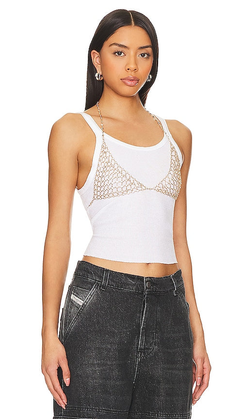 BLUEBELLA Marli Diamond Soft Bra in Metallic Gold