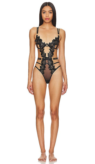 BLUEBELLA Ophelia Bodysuit in Black - BLUEBELLA Body Ophelia en Noir - BLUEBELLA Ophelia 黑色连体衣 - BLUEBELLA Ophelia Body in Schwarz - BLUEBELLA Ophelia 바디수트 - BLUEBELLA Body Ofelia in nero