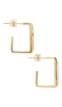 BRACHA Corina Earrings in Metallic Gold
