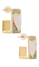 BRACHA Corina Earrings in Metallic Gold