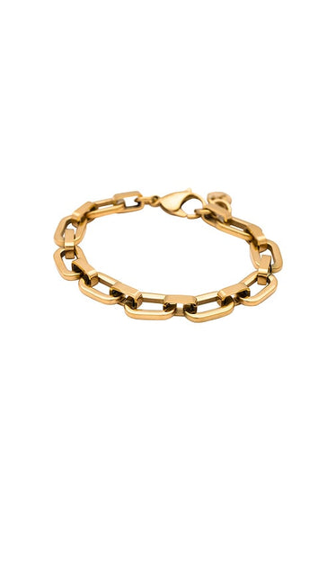BRACHA Frances Chain Bracelet in Metallic Gold