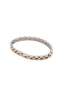 BRACHA Mini Rolly Bracelet in Metallic Silver