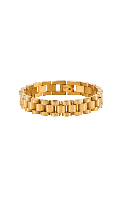 BRACHA Rolly Bracelet in Metallic Gold