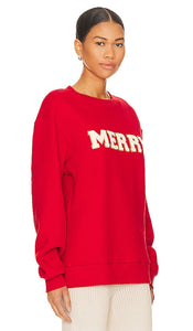 BEACH RIOT Dawn Sweatershirt in Red