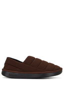 Brunch Puffer Corduroy in Brown | Men's Slippers in Walnut