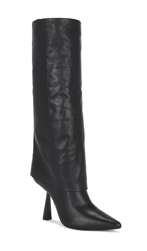 BLACK SUEDE STUDIO Martine Boot in Black