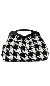 BTB Los Angeles Colette Clutch in Black,White