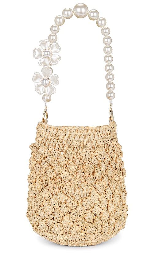BTB Los Angeles Uri Bucket Bag in Beige