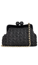 BTB Los Angeles Mina Clutch in Black