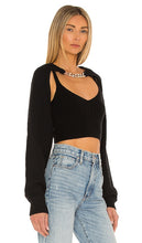 Bubish X REVOLVE Ava Knit Bolero Pullover in Black