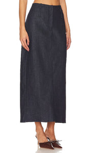 BUCI Maxi Skirt in Blue