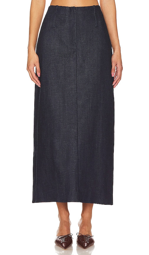 BUCI Maxi Skirt in Blue - Jupe longue BUCI en bleu - BUCI 蓝色长裙 - BUCI Maxirock in Blau - BUCI 맥시 스커트 - Gonna lunga BUCI in blu