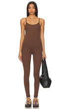 BUMPSUIT Rib Maternity Unitard in Brown