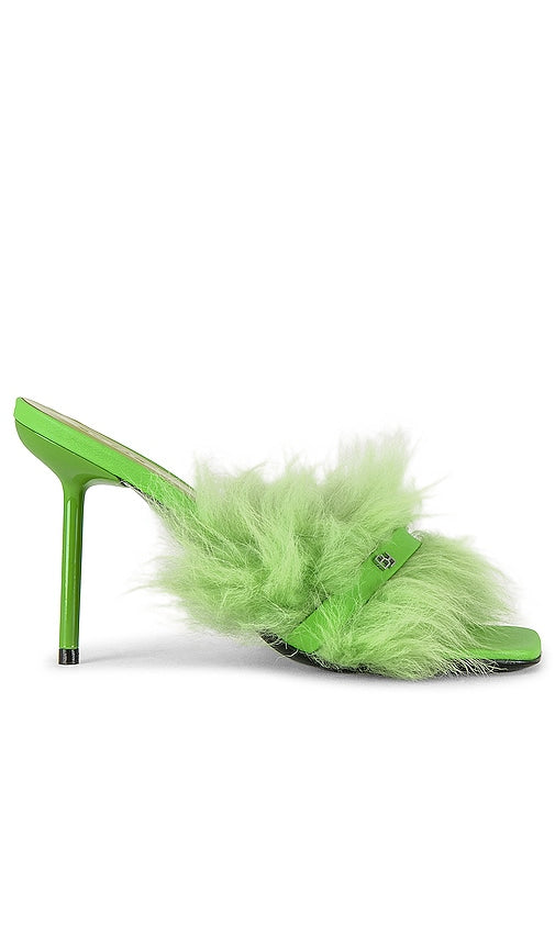 BY FAR Kenny Heel in Green - BY FAR Kenny Talon en Vert - BY FAR 肯尼·高跟鞋 绿色 - BY FAR Kenny Heel in Grün - BY FAR 케니 힐 그린 색상 - DI LONTANO Kenny Heel in verde