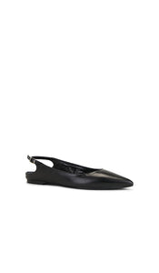 BY FAR Koyna Slingback in Black