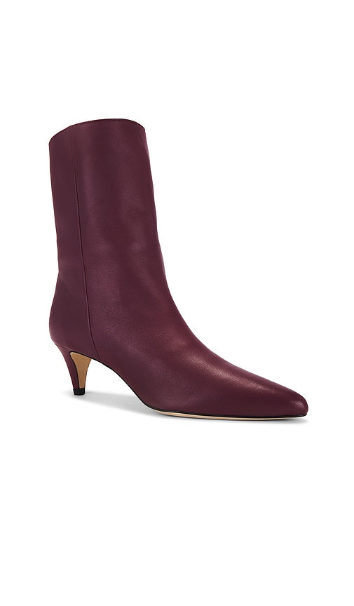 BY FAR Lysander Boot in Burgundy