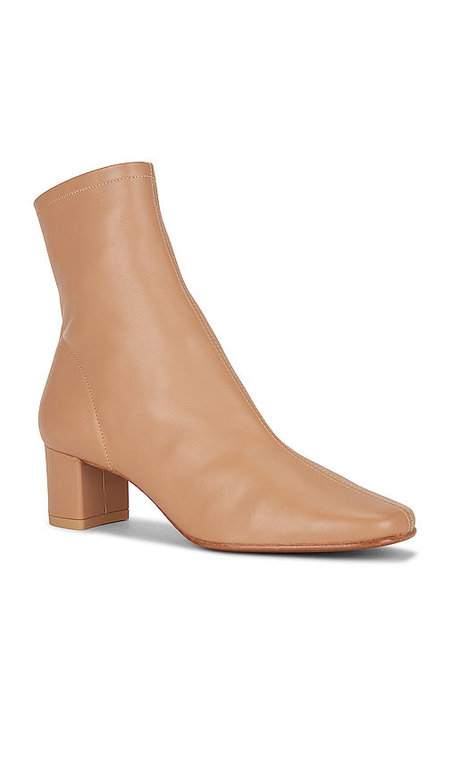 BY FAR Sofia Bootie in Nude