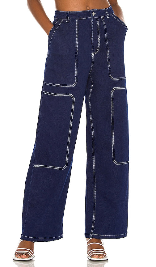 BY.DYLN Cooper Jeans in Blue - BY.DYLN - Jean Cooper en bleu - BY.DYLN Cooper 蓝色牛仔裤 - BY.DYLN Cooper Jeans in Blau - BY.DYLN 쿠퍼 진 블루 색상 - BY.DYLN Jeans Cooper in blu