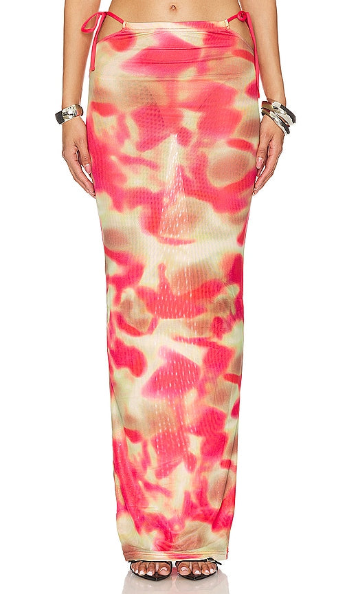 BY.DYLN Maddi Maxi Skirt in Red - BY.DYLN Jupe longue Maddi en rouge - BY.DYLN Maddi 红色长裙 - BY.DYLN Maddi Maxirock in Rot - BY.DYLN Maddi 맥시 스커트 - BY.DYLN Gonna lunga Maddi in rosso