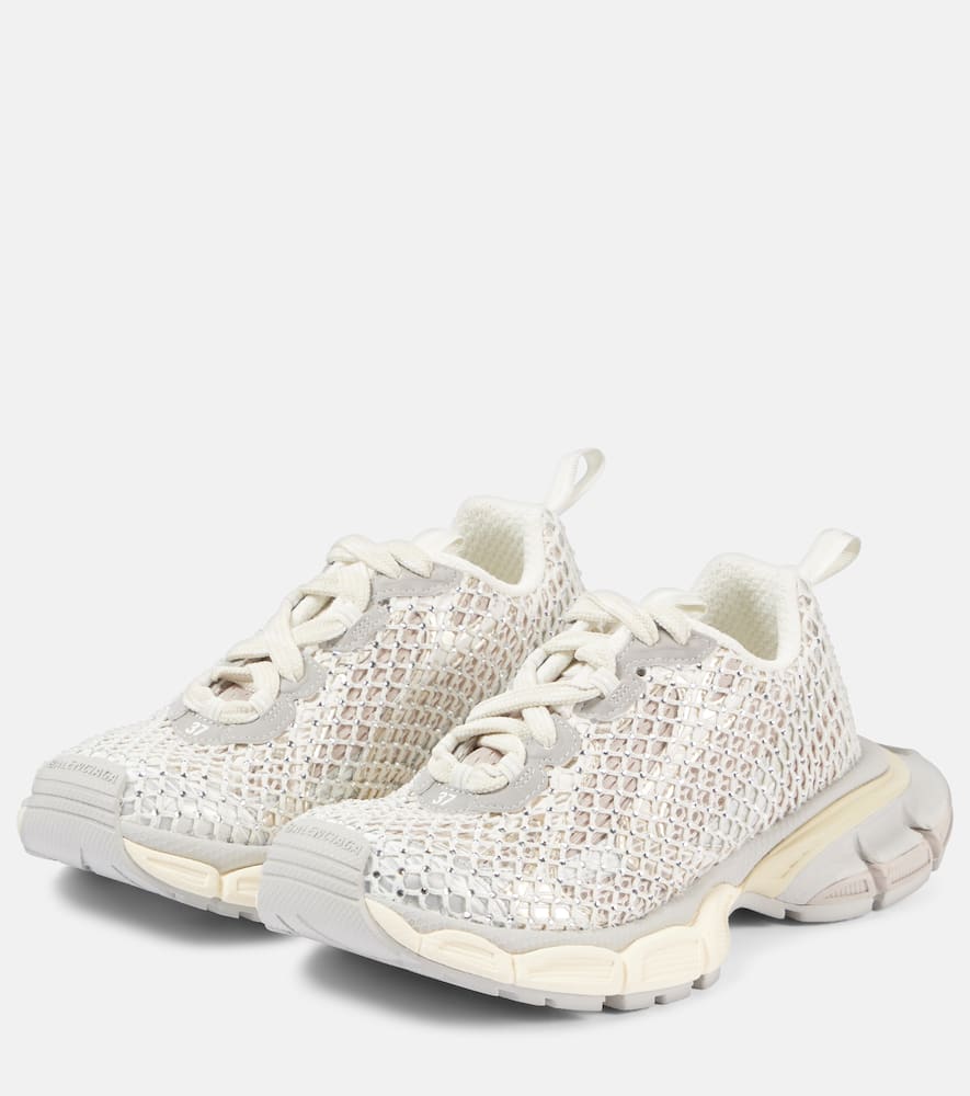 Balenciaga 3XL Fishnet embellished sneakers